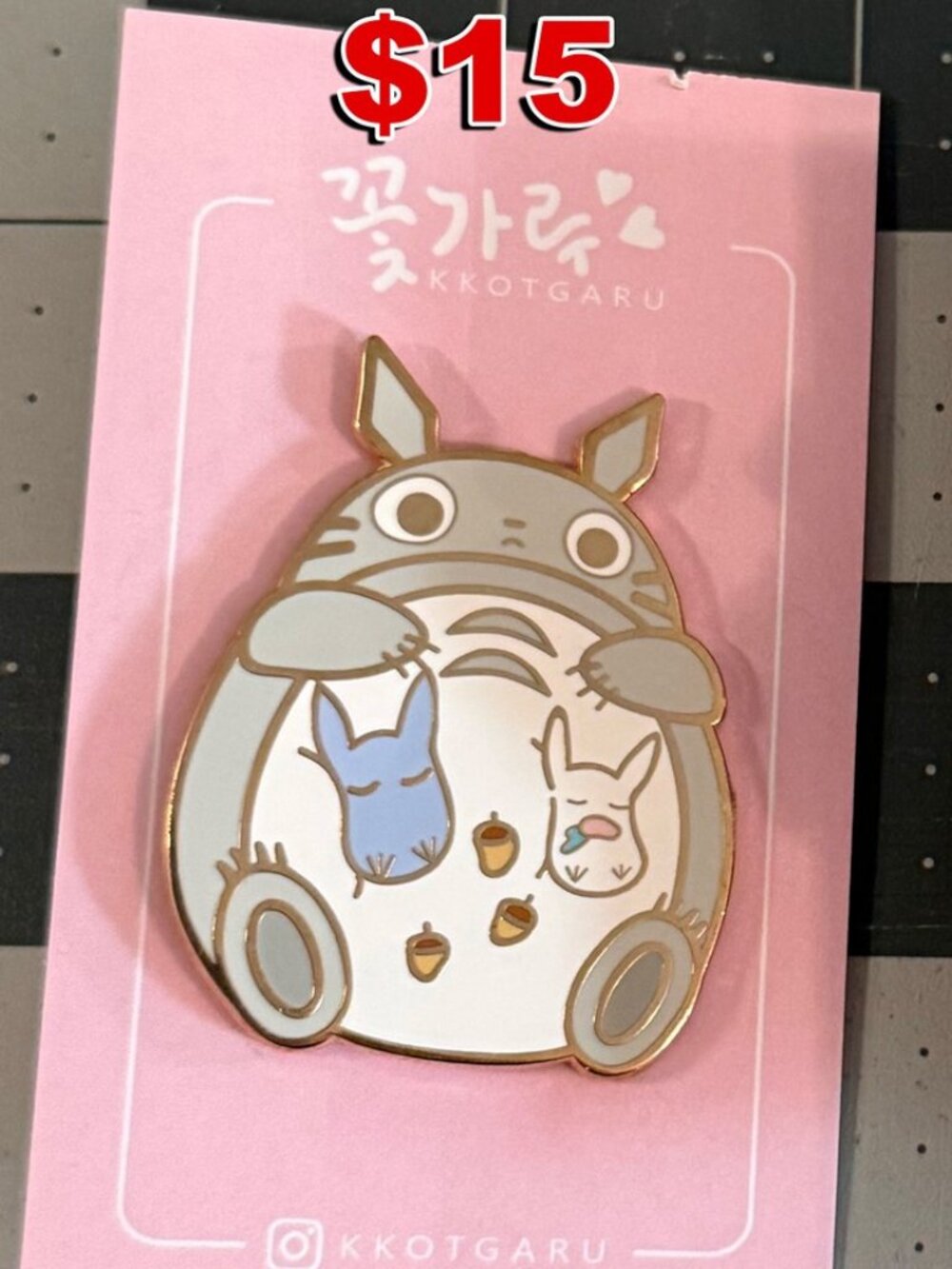 My Neighbor Totoro Hard Enamel Pin